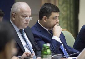 Володимир Гройсман та Степан Кубів