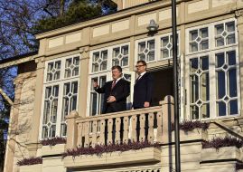 Meeting of Petro Poroshenko and Juha Sipilya