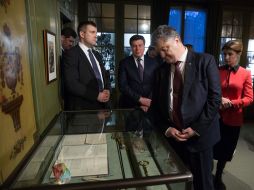 Petro Poroshenko attended Marshal Mannerheim Museum