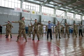 Participants of flashmob