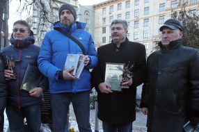 Николай Хомич, Олег Петренко и Михаил Скобла