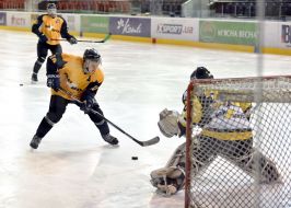 Участники мероприятия «Тренировка со звездой»