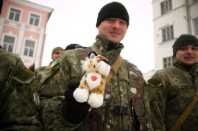Soldiers of "Poltava"