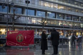 Petr Poroshenko and Angela Merkel