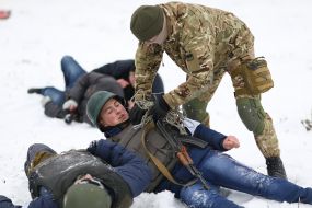 Participants of military training