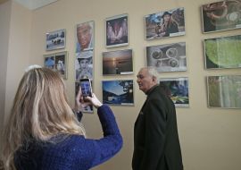 The photo exhibition of Vladimir Repik