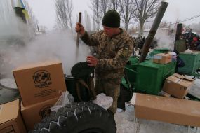 Полевая кухня в Авдеевке