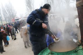 Полевая кухня в Авдеевке