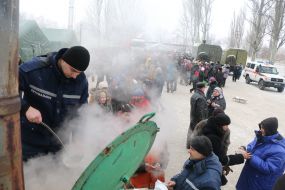 Полевая кухня в Авдеевке