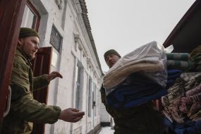 Humanitarian aid for the inhabitants of Avdeevka