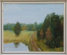 The painting Oleg Antonov