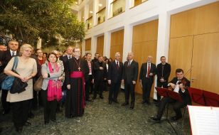 The reception at the German Embassy