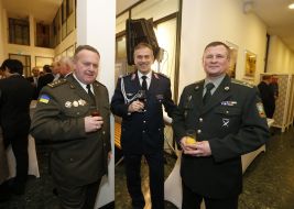 The reception at the German Embassy