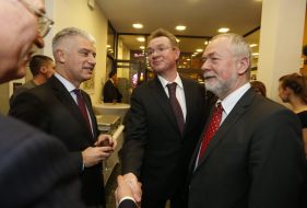 Ernst Reichel, Mikhail Okhendovsky, Markus Meckel
