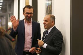 Serhiy Leshchenko, Victor Pinchuk