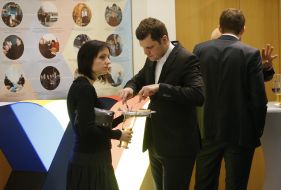 The reception at the German Embassy