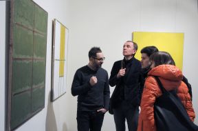 Открытие выставки "Микола Малишко Колір"