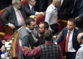 Serhiy Leshchenko and Pavlo Kyshkar