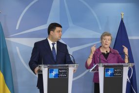 Meeting of Vladimir Groisman and Rose Gottemoeller