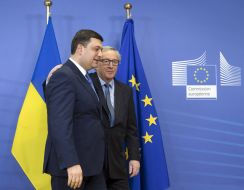 Vladimir Groisman and Jean-Claude Juncker