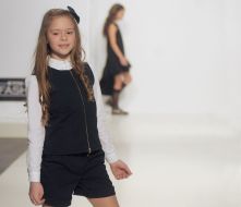 Show the collection of school uniforms