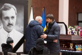 Tseremonіya farewell іz Vіktorom Chanove