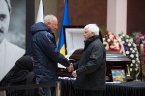 Tseremonіya farewell іz Vіktorom Chanove