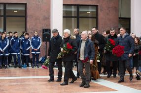 Tseremonіya farewell іz Vіktorom Chanove