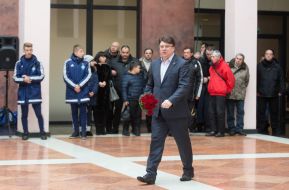 Tseremonіya farewell іz Vіktorom Chanove