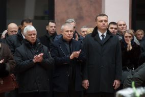 Tseremonіya farewell іz Vіktorom Chanove