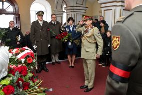 Farewell ceremony with Gennady Vorobyev
