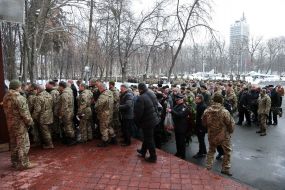 Farewell ceremony with Gennady Vorobyev