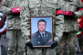 Farewell ceremony with Gennady Vorobyev