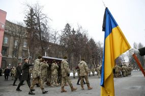 Farewell ceremony with Gennady Vorobyev