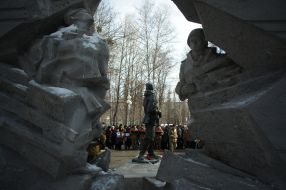 Monument to soldiers-internationalists