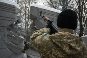 Monument to soldiers-internationalists
