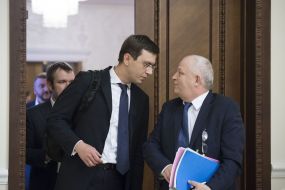 Vladimir Omelian and Stepan  Kubiv