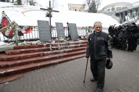 In Kiev, honored memory of Heroes Hundreds of Heaven