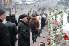 In Kiev, honored memory of Heroes Hundreds of Heaven