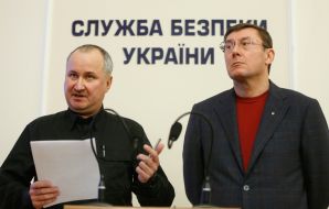 Vasyl Hrycak and Yuriy Lutsenko