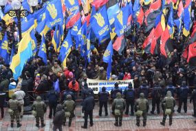 Participants of the "March of National Dignity"