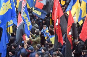 Participants of the "March of National Dignity"