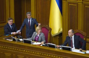 Irina Gerashchenko, Andrew Paruby, Hryhoriy Nemyria and Sergey Taruta