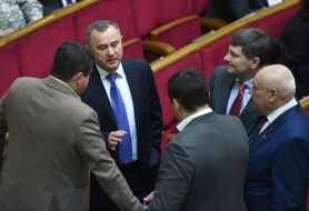 The meeting of the Verkhovna Rada of Ukraine
