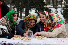 The celebration of of Maslenitsa