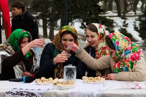 The celebration of of Maslenitsa