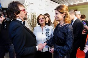 Marina Poroshenko and George Mendelyuk