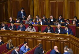 The ministers in the government box