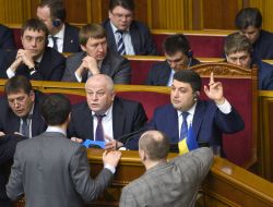 Министры в правительственной ложе