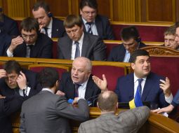 Министры в правительственной ложе